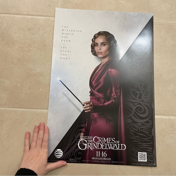 "Fantastic Beasts: The Crimes of Grindelwald" Leta Lestrange AT&T Movie Poster - Picture 2 of 6